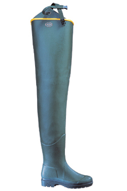 Watstiefel Le Chameau mit Stahlsplittersohle 45