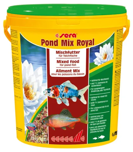 SERA Mix Royal Nature Fischfutter 21 Liter