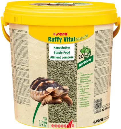 SERA Raffy Vital Nature Landschildkrötenfutter 10 Liter