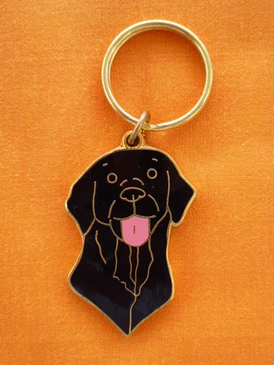 Schlüsselanhänger Labrador Emailliert ca. 5cm