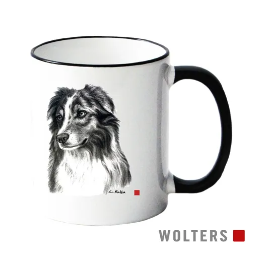 WOLTERS Lieblingstasse Australian Shepherd 0,3 Liter