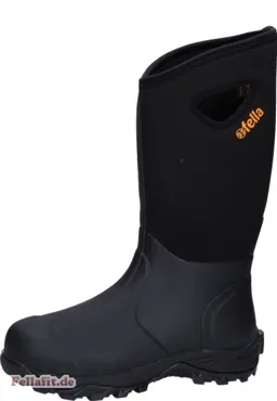 Fella Herren-Stiefel mit Cross Sohle Hoch schwarz