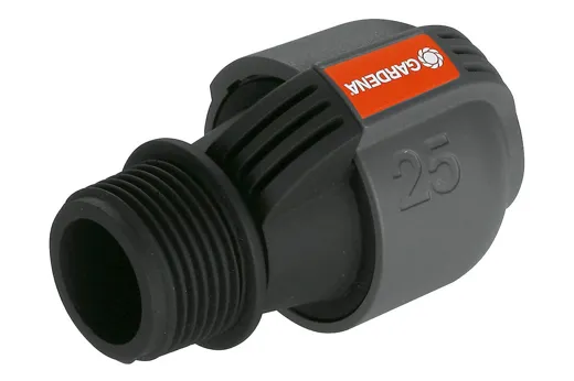 GARDENA Bewässerung Verbinder mit Aussengewinde 25 mm
