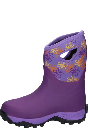 Fella Damen Stiefel Siglinde Halbhoch lila
