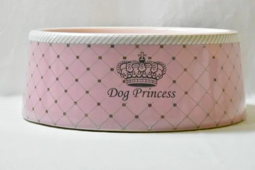 Keramikfutternapf 0.45 Liter aus der Serie DOG Princess Maja Prinzessin von Hohenzollern