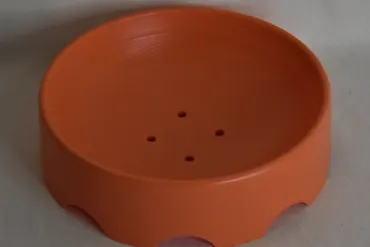Tauben Nistschale Kunststoff orange