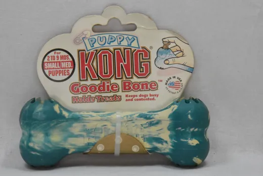 Hundespielzeug KONG Puppy Goodie Knochen Small