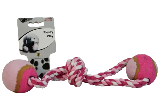 EUROPET Hand Spieltau Flossy Pay mit 2 Bällen