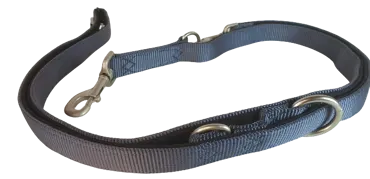 WOLTERS Verstellbare Hundeleine dunkelblau 200 cm