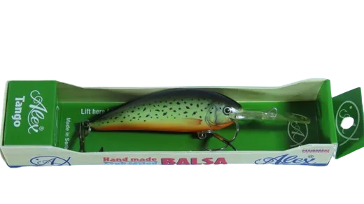 ALEX Costa Wobbler Limette Hot Spot  8cm 15g Floating
