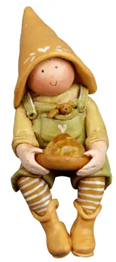 GNOMY Glücksfee Zitrin 10 cm