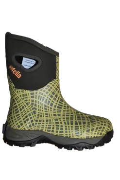 FELLA Damenstiefel Liane Halbhoch grau 38 mit Crosssohle