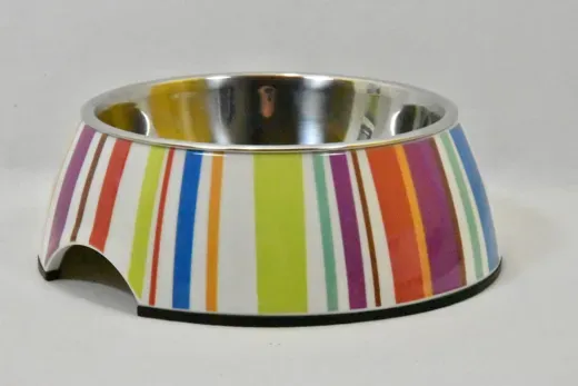 HUNTER Futternapf Melamin Feeding Bowl Stripes S