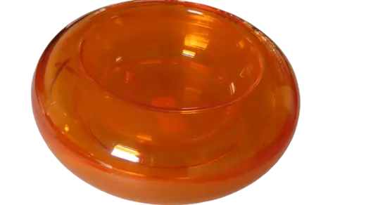 Kunststoff Futternapf 0.5 Liter Orange