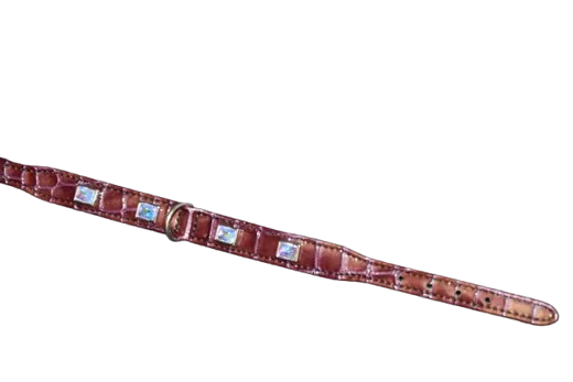 HUNTER Hundehalsband En Vogue Crystal Petit 27 cm nickel
