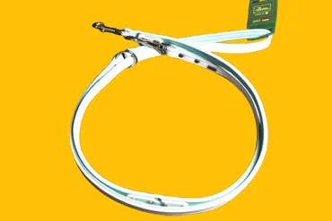 HUNTER Hundeleine Basic Marbella weiss/türkis