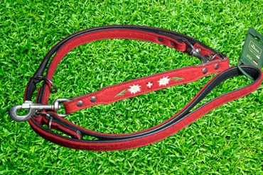 HUNTER Hundeleine Trachtenland Filz/Nappa 18