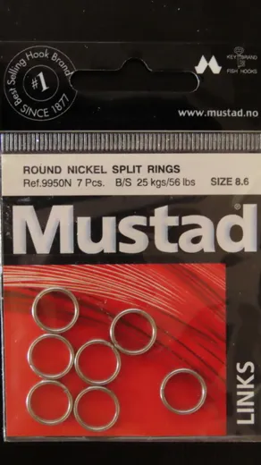MUSTAD Splintringe 10 mm