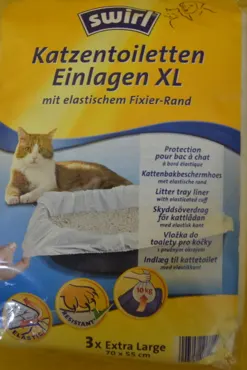 SWIRL Katzentoiletten Einlagen XL