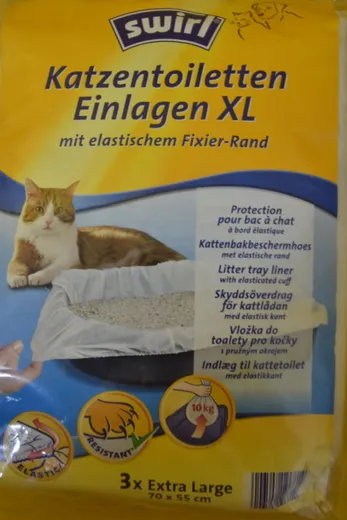 SWIRL Katzentoiletten Einlagen XL