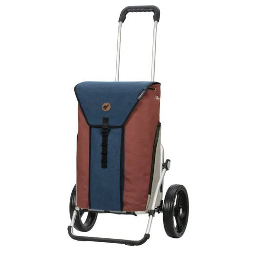 ANDERSEN Royal Shopper® OLI P 2.0 blau mit 3-Speichen Flüsterrad