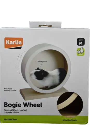 Karlie Bogie Wheel Holzlaufrad für Hamster, Ratten & Mäuse