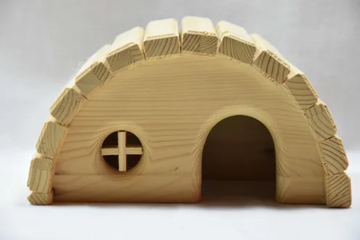 Hamsterhaus Villa Massivholz