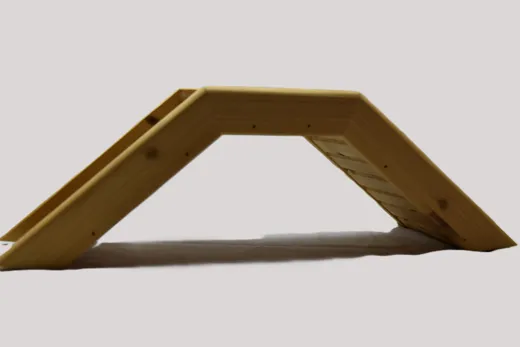 Käfig Ein- und Ausstieg Massivholz