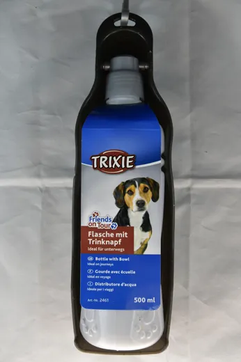 Trinknapf mit Flasche 500 ml schwarz TRIXIE | schneider-online24.ch