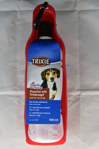 Trinknapf mit Flasche 500 ml rot TRIXIE | schneider-online24.ch